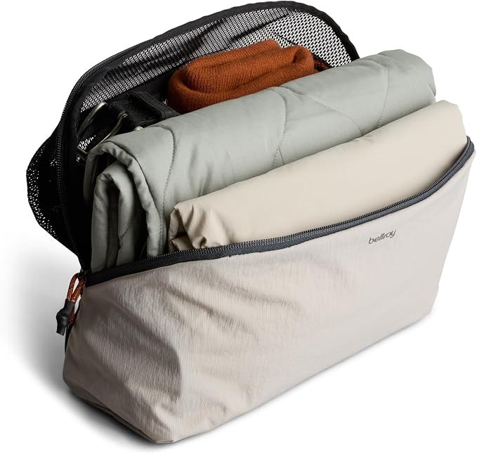 Bellroy Packing Cube 6L, Travel Organizer Pouch - Ash | 6L organizer packing cube with an internal zip pocket and a durable, lightweight design - Image 2