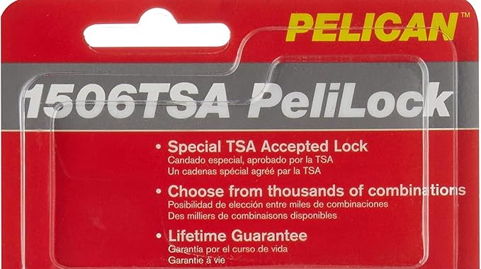 Pelican 1500-518-000 1506 TSA Lock, Gray (Pack of 3) - Image 2