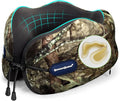 Season Guard Travel Neck Pillow for Airplane Car Flight - Dual-Core Memory Foam Pain Relief Pillows for Sleep - Best Traveling Essential Accessories for Rest - Head Cushion for Women Adult Kids by SeasonGuard