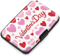 Credit Card Holder for Women RFID Blocking Wallet, Heartfelt Valentine's | Card Wallets for Women Small Mini Business Metal Accordion Aluminum Alloy Hard Case for Men by SLIMELEGANCEPERSONIFIED