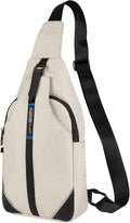 WATERFLY Medium Crossbody Sling Backpack Anti Theft Backpack for Traveling Chest Shoulder Bag by Waterfly