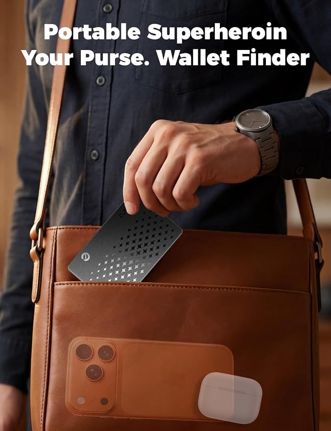 Wallet Tracker Card 0.06in Slim Tracking Card,10 Years Battery Bluetooth Smart Card,Android & iOS Wallet Tracker,Work with Apple Find My & Google Find Hub,IP68 GPS Tracker for Vehicles,Wallet,Keys - Image 6