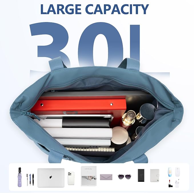 Tote Bag for Women,Large Handbag with Laptop Compartment, Shoulder Bag for Travel, Tote Bags for Work and Everyday - Image 4
