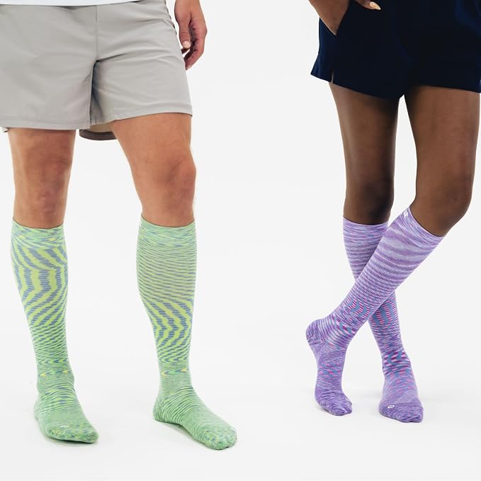 Wellness Compression Socks for circulation, swelling, deep vein thrombosis and calf cramps | 15-20mmHg - Image 7