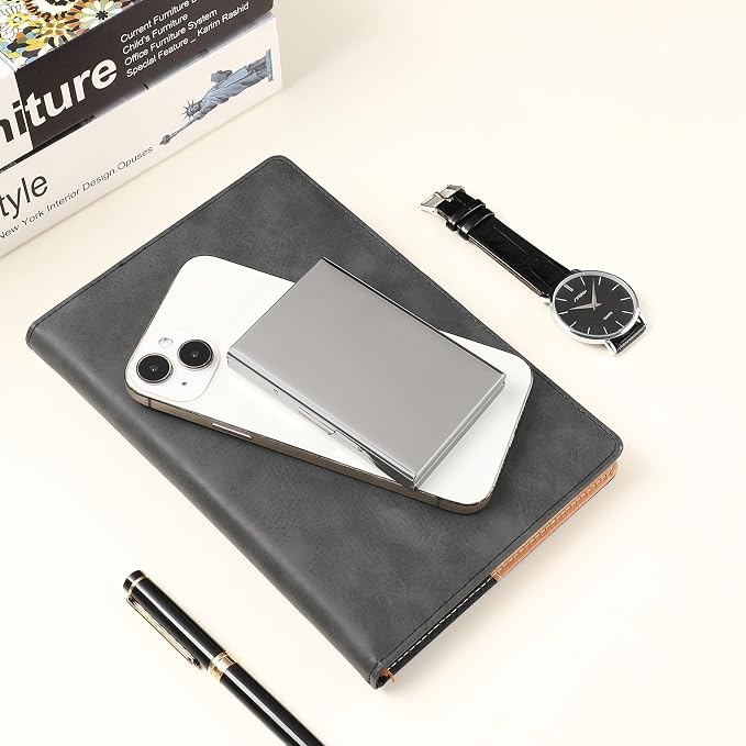 Stainless Steel Credit Card Wallet RFID Blocking Metal Case Pocket Business Card Holder for Women and Men - Image 7