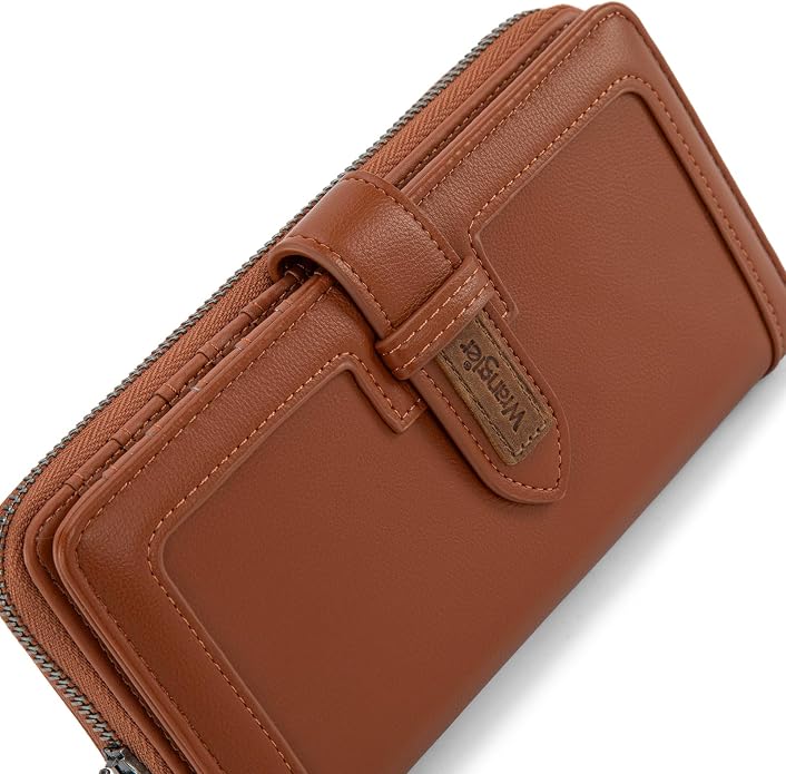 X Wrangler Women's Wallets Bifold Wristlet Wallets for Women Large Capacity Credit Card Wallet with ID Window - Image 4