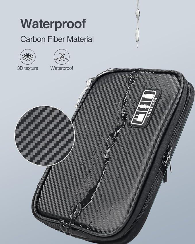 Cord Organizer Travel, Cable Organizer Bag, Portable Electronics Organizer, Travel Essentials for Cord Storage/Charger Storage/Cable Storage - Image 3