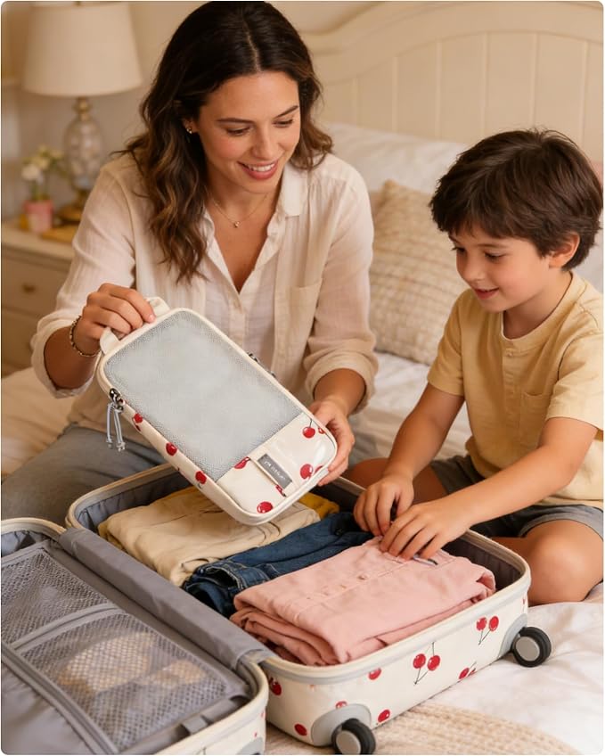 BAGSMART Compression Packing Cubes for Travel Essentials | 14 Set /6 Set /4 Set/2 Set, Lightweight, Durable - Image 2