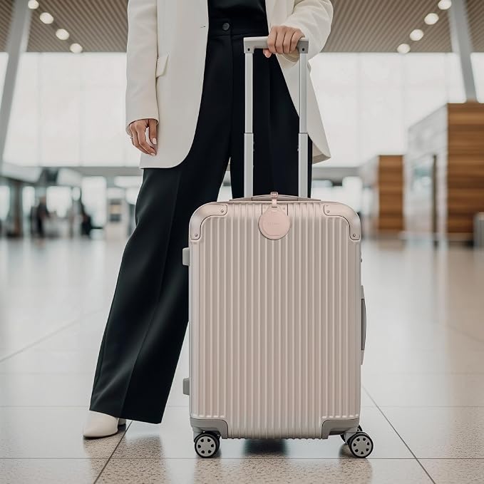Satechi FindAll Luggage Tag, Find My Compatible, TSA-Friendly, Desert Rose | Bluetooth Tracker, airport tracking, left-behind alerts, loud audible chime, wireless rechargeable, for iPhone, iPad, Mac - Image 8