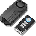 113dB Bike Alarm Anti Theft with Square Remote | Motion Sensor Bicycle Alarm, IP65 Waterproof Bike Accessories, Sensitivity Adjustable & SOS, for Scooter/Motorcycle/Tricycle by KCMYTONER