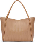 Tote Bag for Women Vegan Leather Shoulder Purse Large Capacity Travel Bag by FALANMULE
