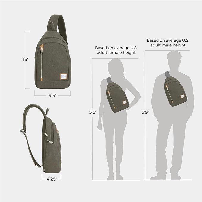 Travelon Anti-Theft Heritage Sling - Image 3