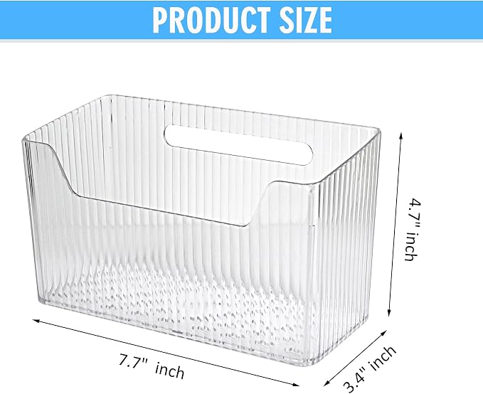 Pensino 2 Pack Adhesive Cabinet Door Organizer Storage Caddy, Clear Lid Organizer Inside Cabinet Wall Mounted Pantry Door Caddy for Food Container Lid Kitchen Under Sink Basket (Clear) - Image 5