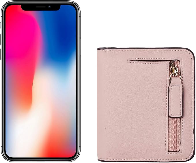Toughergun Women’s Small Slim Leather Wallet with RFID Protection, Compact Bifold Mini Purse with Clear ID Window - Image 6