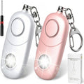 Personal Alarm for Women Keychain Alarm: Qoosea 135dB Emergency Keychain Siren with Strobe Light Loud Siren for Women Kids Students Seniors Emergency Self-Defense for Night Sports by Qoosea-US
