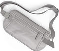 VENTURE 4TH Travel Money Belt, RFID Blocking Passport Holder - Sleek Silver by VENTURE4TH