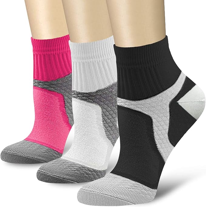 CHARMKING Compression Socks for Women & Men Circulation 15-20 mmHg is Best for Athletic Running Cycling Nurse Daily Wear by CHARMKING