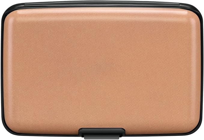 RFID Blocking Credit Card Protector Case Holder Wallet for Men Women | RFID Blocking Credit Card Protector Aluminum ID Case Hard Shell Business Card Holders Metal Wallet for Men or Women by ELFISH