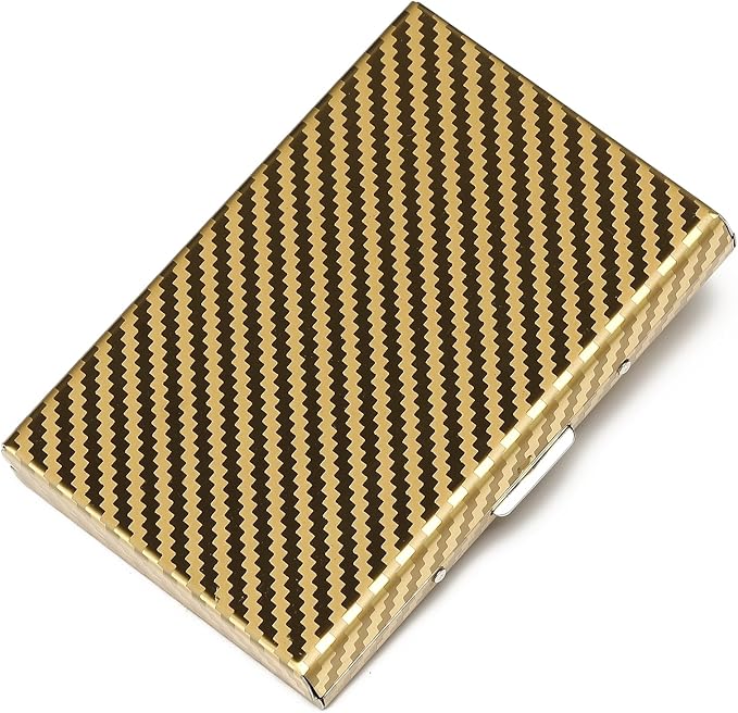 RFID Stainless Steel Credit Card Wallet Slim Metal Business Card Holder for Women Men - Image 2