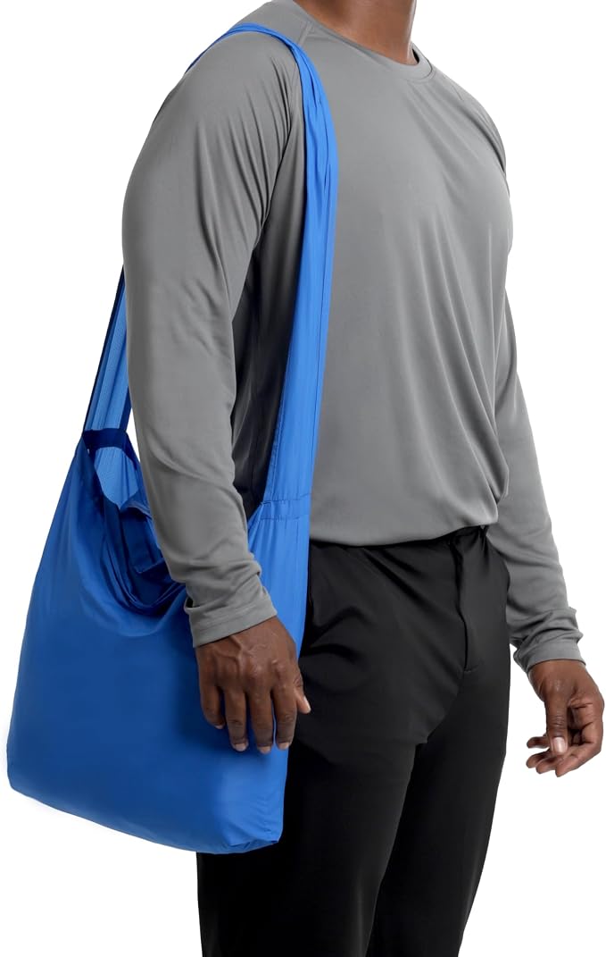 SYZY World's Most Compact Travel Tote Bag Portable Shopping Beach Market Bag - Reusable Collapsible Stuffable - Image 9