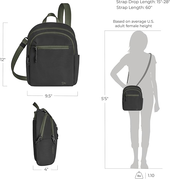 Travelon Anti-Theft The Voyages Tour Bag - Image 4