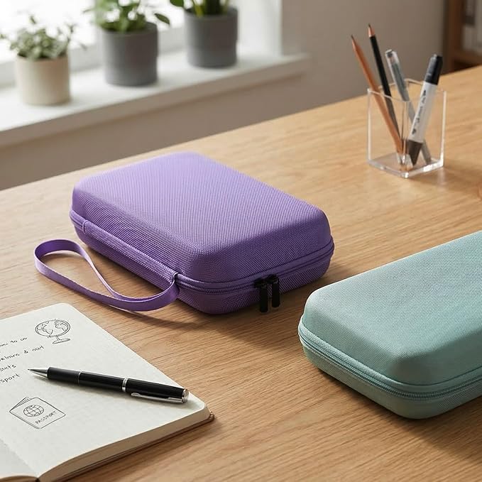 Hard Travel Electronic Organizer Case for MacBook Power Adapter Chargers Cables Power Bank Apple Magic Mouse Apple Pencil USB Flash Disk SD Card Hard Drive Waterproof Shockproof Accessories Bag Case - Image 5