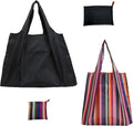 2-Piece reusable grocery bags,shopping bags,grocery bags Reusable Shopping 60+Pounds Capacit, Foldable, by Vivelyst