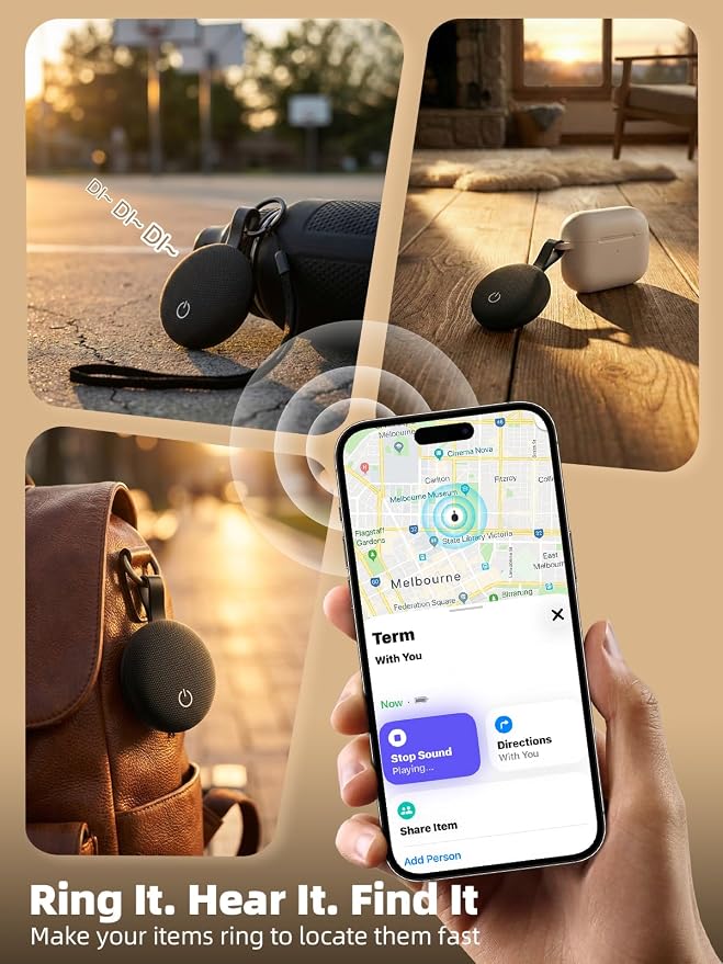 Air Tracker Smart Tag for iOS & Android, IP65, 365-Day Battery - Image 3