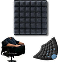 Inflatable Seat Cushion, Pressure Relief Airplane Seat Cushion for Long Flights Without Air Pump, Portable Car Seat Cushions,Office Chair Wheelchair Cushions Relief Discomfort in Coccyx&Buttock by Unknown