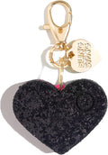 Personal Safety Alarm for Women - Ahh!-larm! Emergency Self-Defense Security Alarm Keychain with LED Light, Purse Charm, Black Glitter Heart, one size (ALBLKG) by BLINGSTING