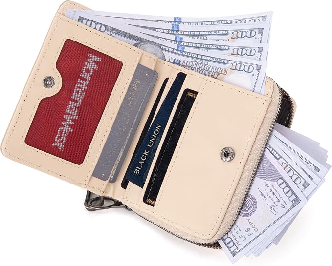 Montana West Small Wallet for Women Female Ladies with a Detachable Wristlet Women's Wallet with Rfid Blocking Lining Minimalist Lightweight & Easy to Carry - Image 3