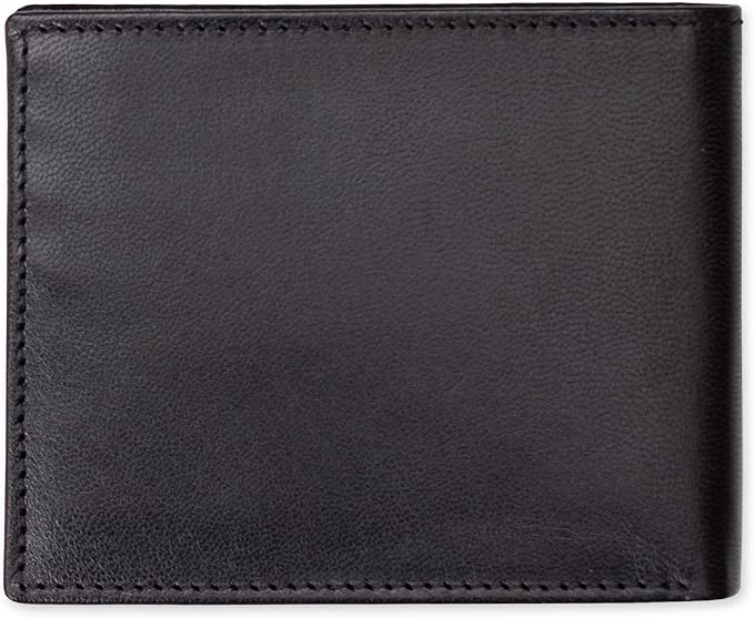 Dockers Men's Bifold Leather Wallet - Thin Slimfold RFID Blocking Security Smart Extra Capacity - Image 3