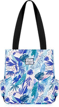 KAMO Floral Tote Bag - Waterproof Lightweight Handbags Travel Shoulder Bag for Hiking Yoga Gym Swimming Travel Beach by KAMO