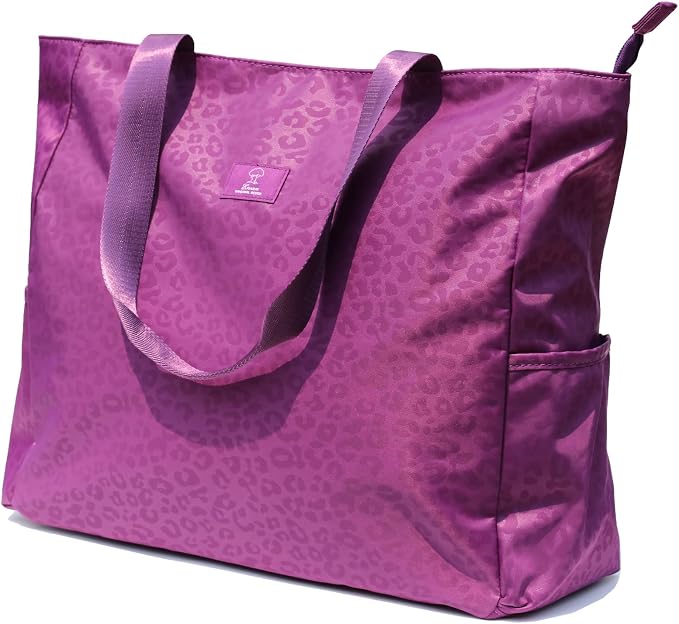ESVAN LARGE BEACH BAG Water Resistant Lightweight 20 inch Women Oversize Tote Bag for Gym Beach Travel Pool Yoga Nurse by ESVAN