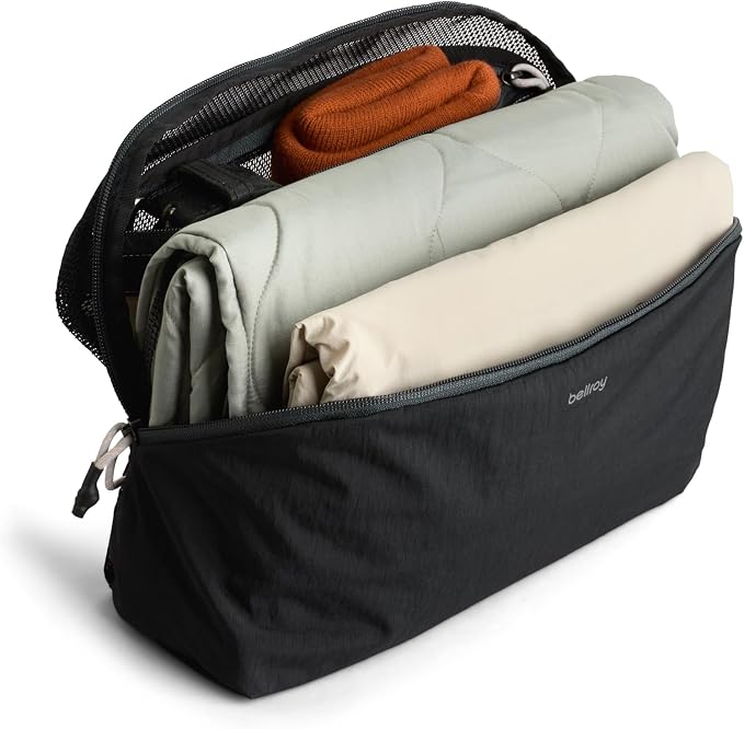 Bellroy Packing Cube 6L, Travel Organizer Pouch - Black | 6L organizer packing cube with an internal zip pocket and a durable, lightweight design - Image 2