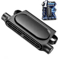 New Upgraded Car Seat Fan that Blow Cold Air for Backseat Rear Facing Headrest Cooling Fan for Car Portable Carseat Usb Car Vent Extender for Baby Small Mini Rechargeable Cooler Head Rest (Black) by Unknown