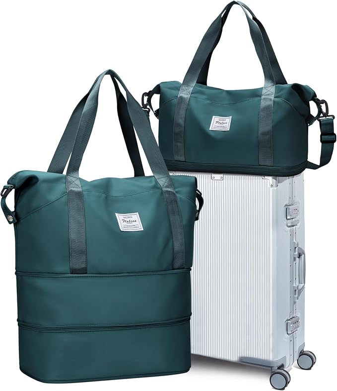 Travel Duffel Bag, Sports Tote Gym Bag, Shoulder Weekender Overnight Bag for Women by WONHOX