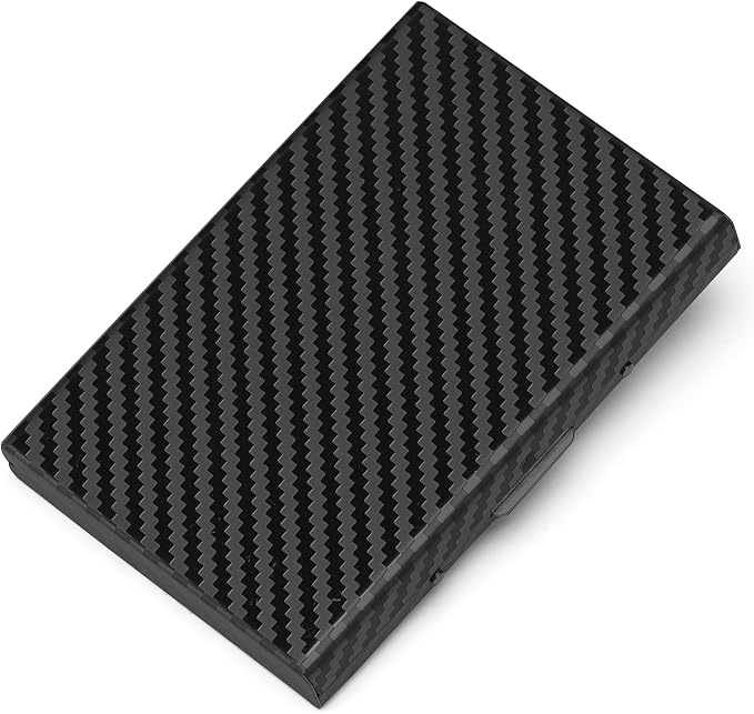 RFID Stainless Steel Credit Card Wallet Slim Metal Business Card Holder for Women Men - Image 2