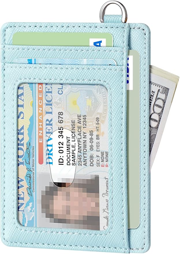 FurArt Slim Minimalist Wallet RFID Credit Card Holder for Men | slim minimalist compact rfid id window thin - Image 2