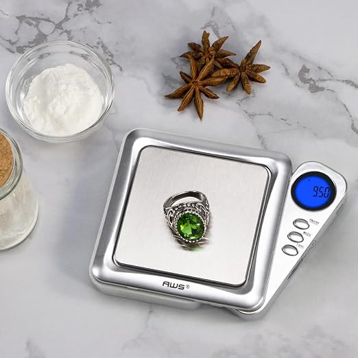 American Weigh Scales 200g x 0.01g Digital Pocket Gram Scale-Blade Series | Precision Mini Scale 0.01g Accuracy, Pocket Scale for Kitchen, Gold, Gems & Coin Scale, Smart Digital & Compact Scale - Image 2