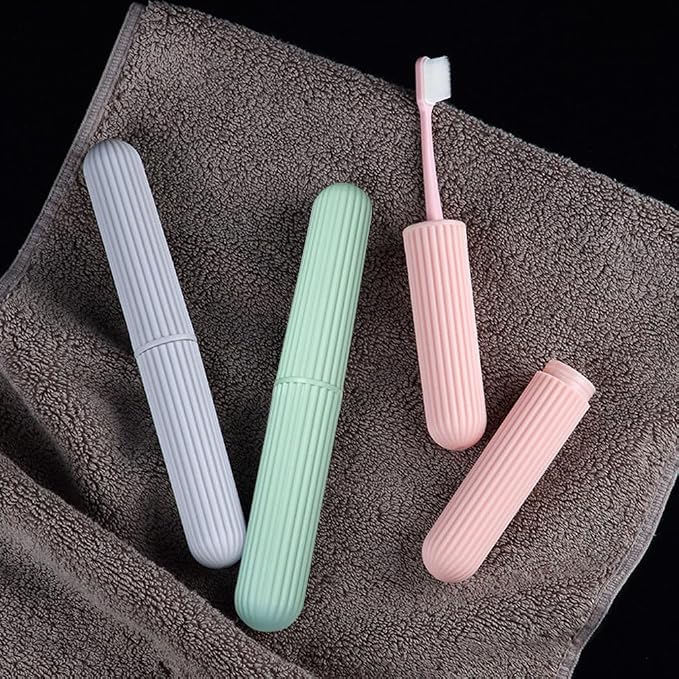 Travel Toothbrush Case, Toothbrush Containers，2 Pcs | Portable, Waterproof, For Travel/Camping/School/Home - Image 3