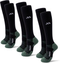 Compression Socks for Women and Men,Mild Support(3 Pairs) Unisex | Knee High,Graduated Compression,L/R Foot Labels,Breathable Fabric,Best for Flying/Nurses/Travel/Cycling/Pregnancy/Daily Wear by musesox