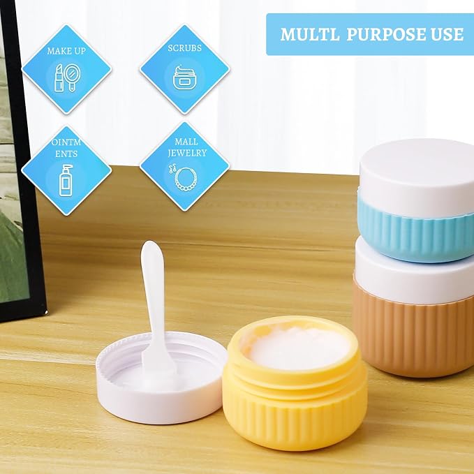 Silicone Travel Bottles, 25 Pack TSA Approved Travel Size Containers for Toiletries, Leak Proof Refillable & Squeezable Toiletry Bottles Kit with Clear Bag for Shampoo Lotion Cream Conditioner - Image 6