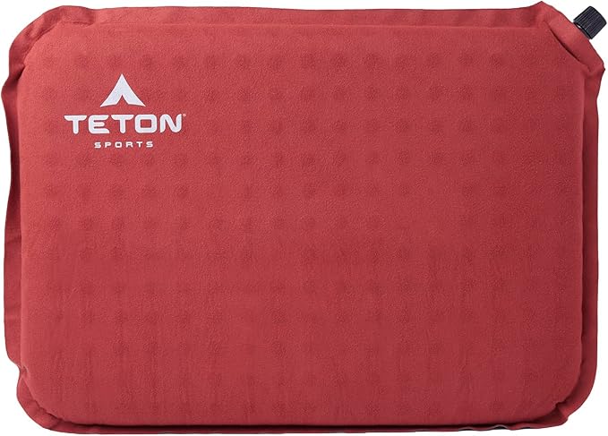 Teton Camping Seat Cushion; Stadium Seat; Office Chair; Car Pad; Inflatable, Redwood by Teton