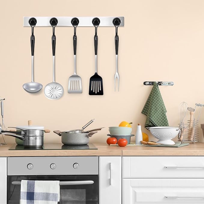 Swivel Swing Magnetic Hooks,12PCS 30lbs Refrigerator Magnet Hooks | Heavy Duty Strong Magnets Refrigerator Fridge Hanging for Classroom Beach Vacation Kitchen Grills Home - Image 5