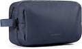 BAGSMART Toiletry Bag for Men, Travel Toiletry Organizer Dopp Kit Water-resistant Shaving Bag for Toiletries Accessories, Door Room Essentials,Navy Blue-basic by BAGSMART