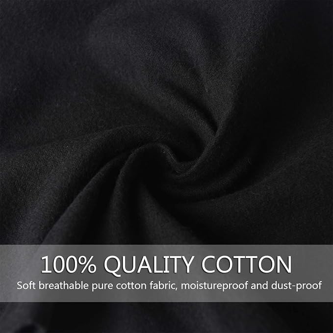 PlasMaller Shoe Storage Bags 100% Cotton with Drawstring for Men and Women for Travel Protecting and Storing Shoes - Image 5