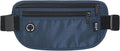 Slim Money Belt for Travel - Anti-Theft Hidden Passport Holder Waist Wallet with Secure Pouch for Cash, Credit Cards & Phone Safe Small Navy Blue by Arouselove