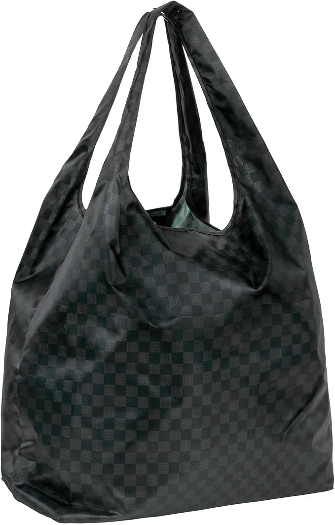 Bumkins Reusable Grocery Shopping Tote Bag for Women, Large Boho Style with Handles, Foldable, Washable, Shoulder Straps by Bumkins