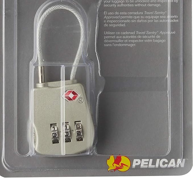 Pelican 1500-518-000 1506 TSA Lock, Gray (Pack of 3) - Image 3